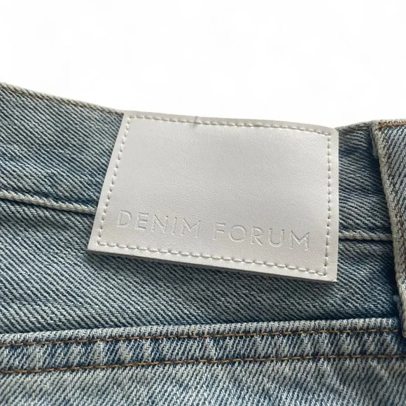 Aritzia Denim Forum Light Blue Shorts - Picture 3 of 3